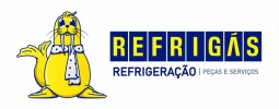 Logo Refrigás Refrigeração — Peças e Serviços
